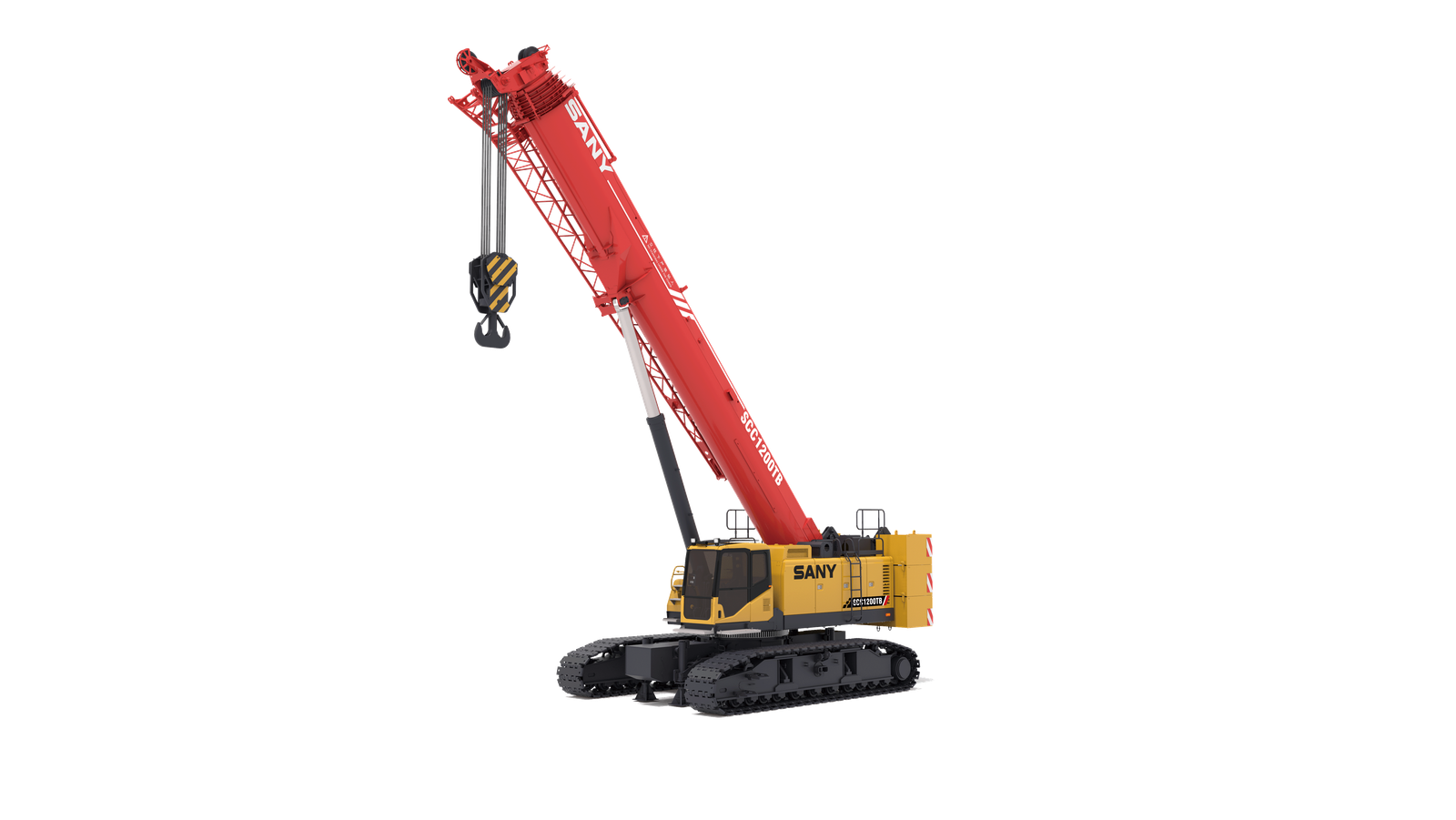 Sany SCC1200TB Telescopic Boom Crawler Crane - Sany Crane